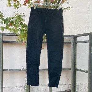 Everlane Modern Boyfriend Jeans in Black, Size 26